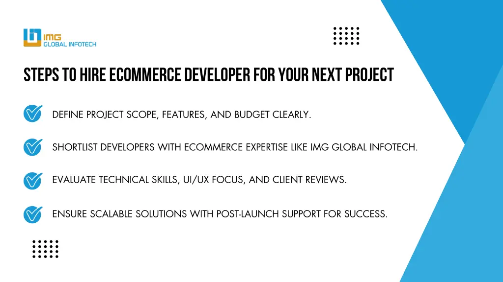 steps to hire ecommerce developer for your next