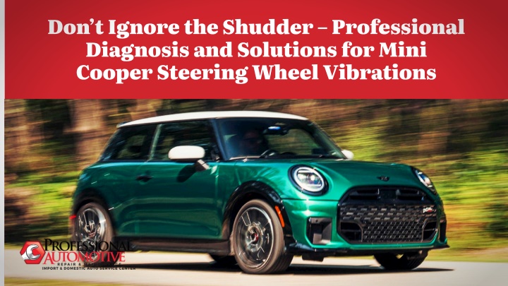 don t ignore the shudder professional diagnosis