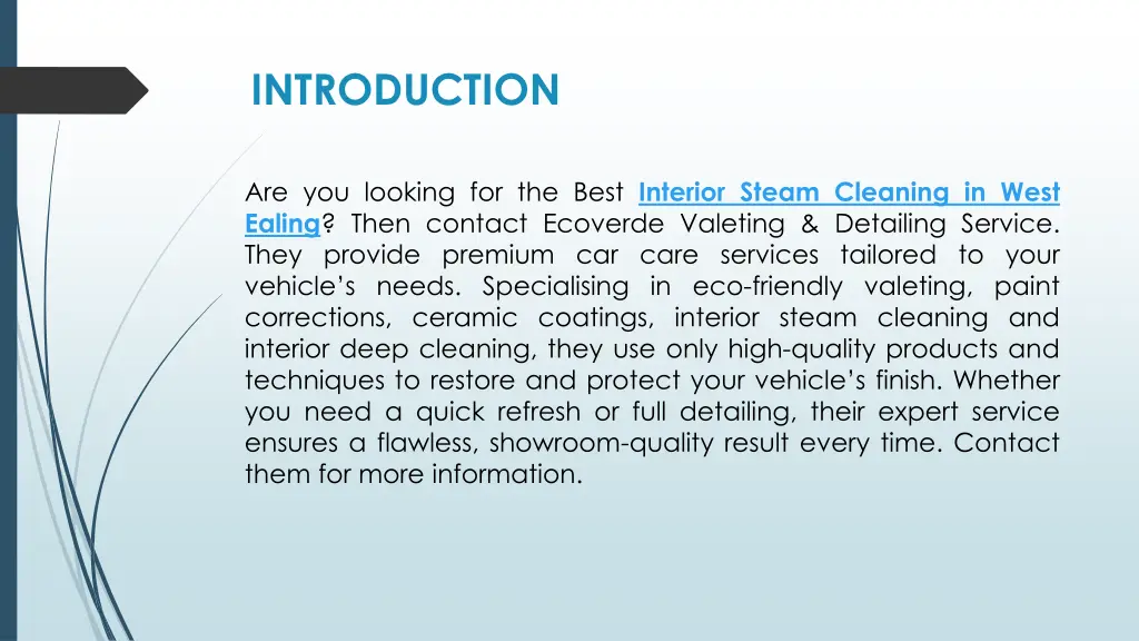 introduction