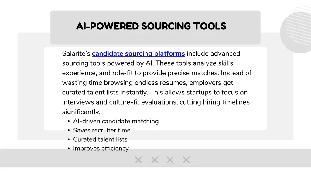 ai powered sourcing tools