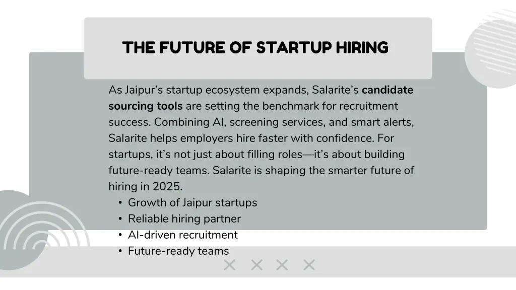 the future of startup hiring