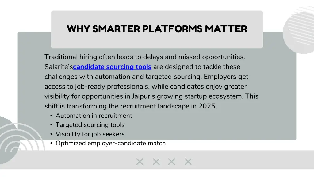 why smarter platforms matter