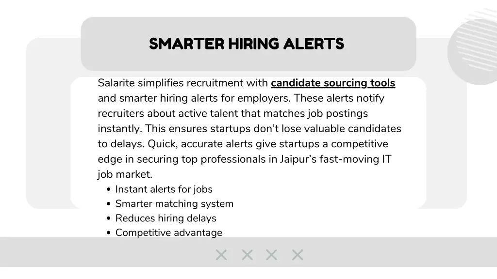 smarter hiring alerts