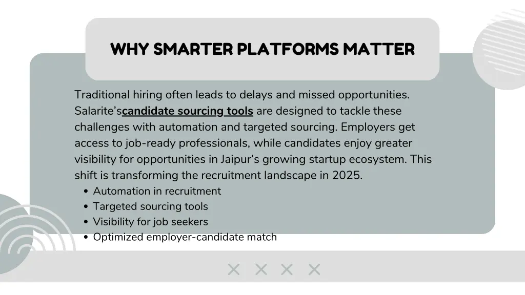 why smarter platforms matter