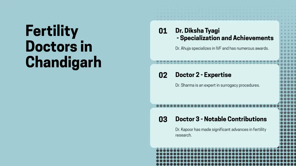 fertility doctors in chandigarh