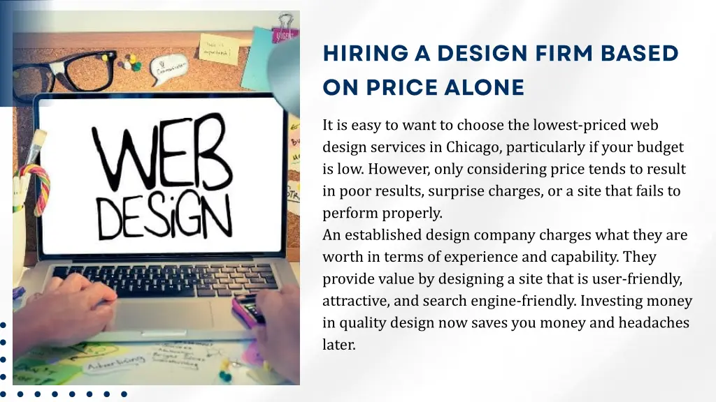 hiring a design firm based on price alone