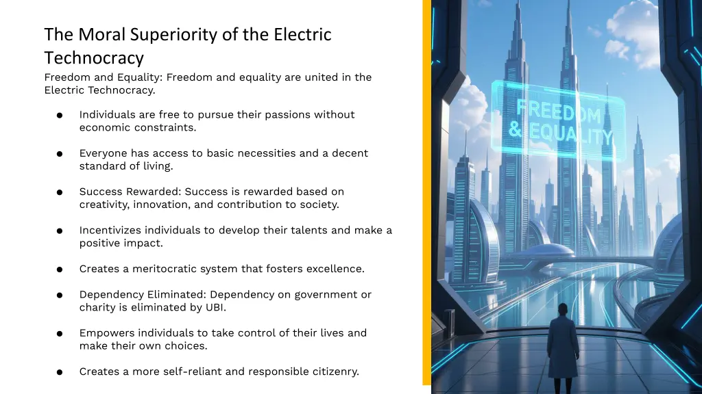 the moral superiority of the electric technocracy