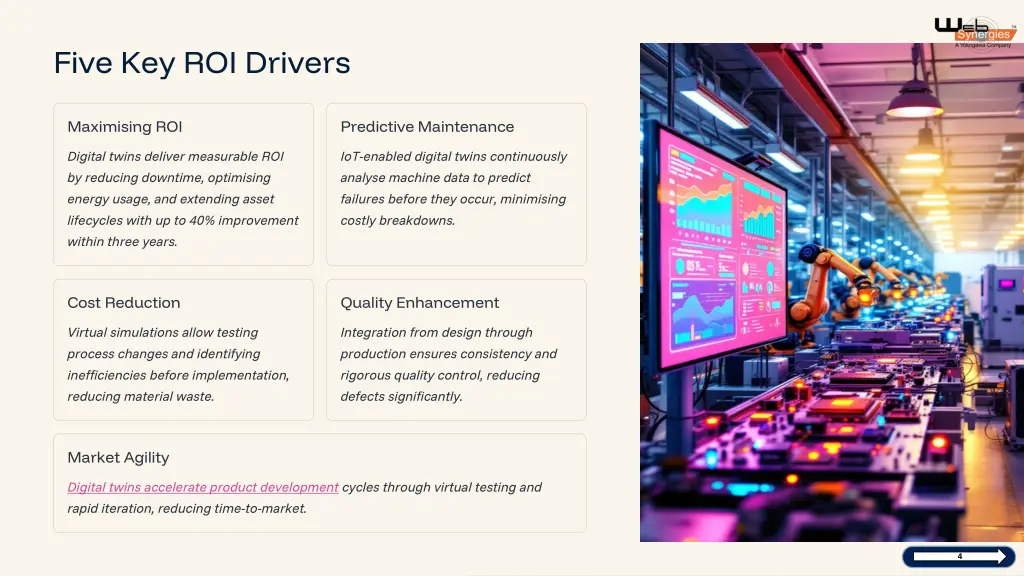 five key roi drivers