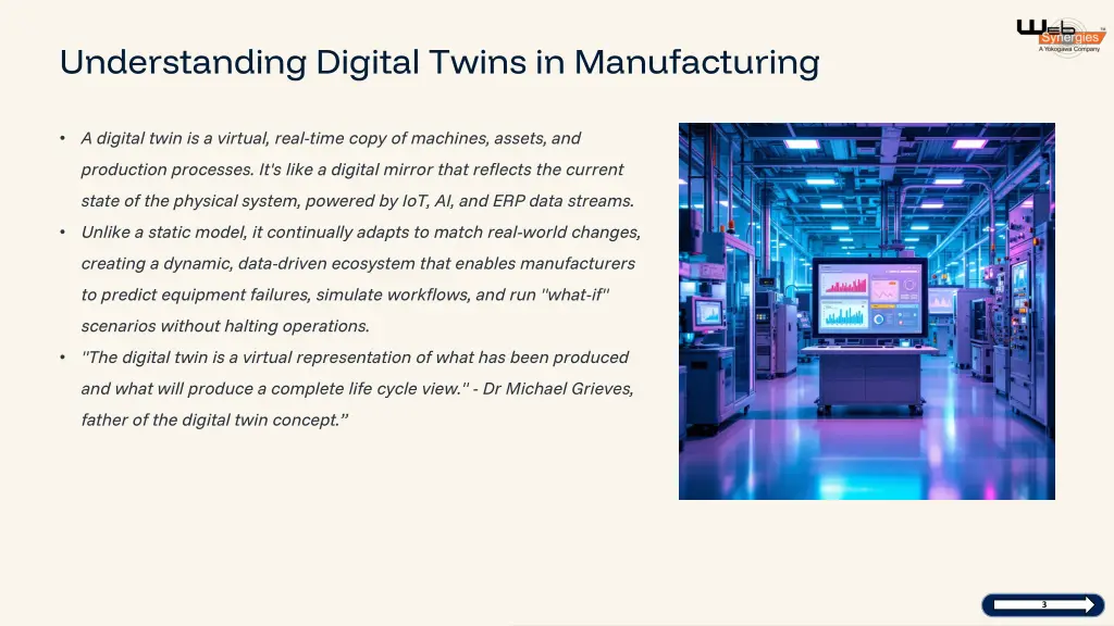 understanding digital twins in manufacturing