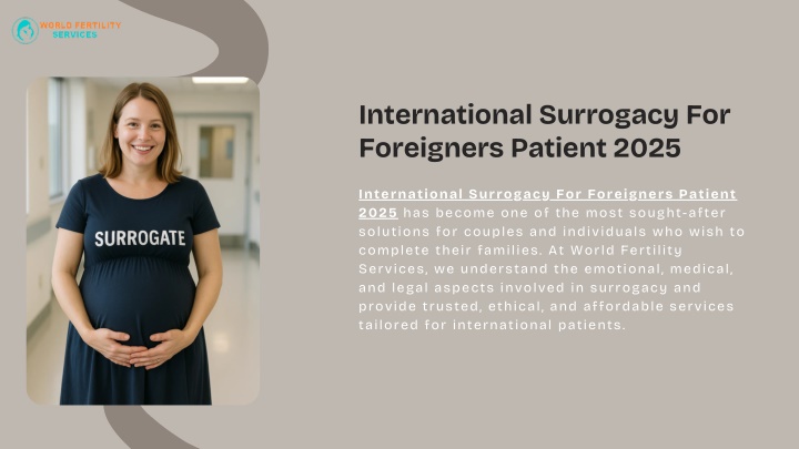 international surrogacy for foreigners patient