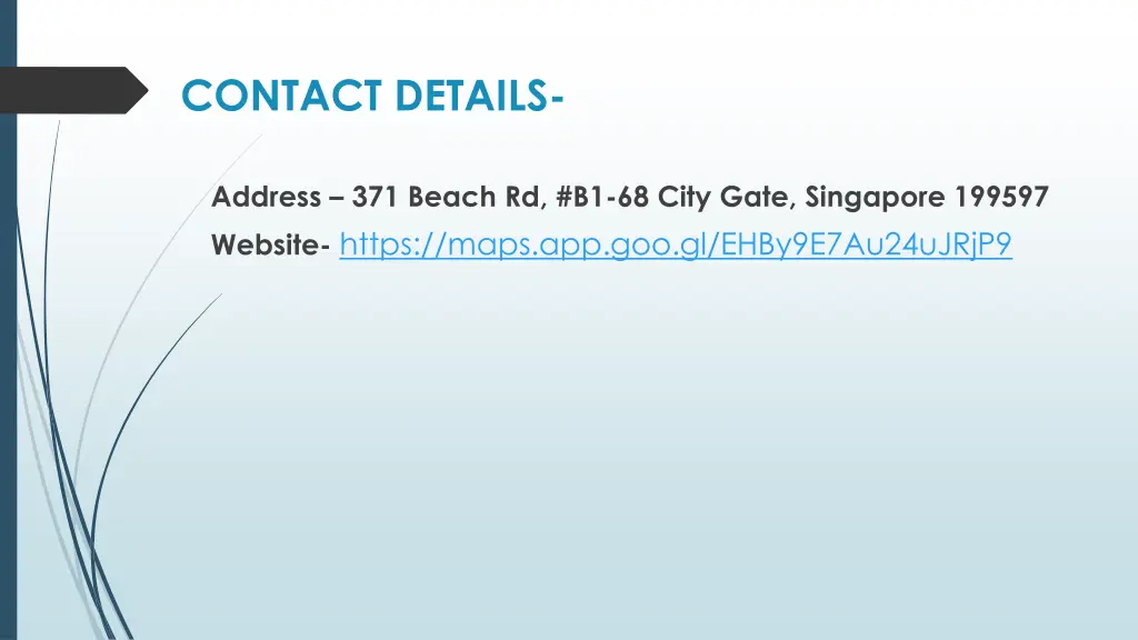 contact details