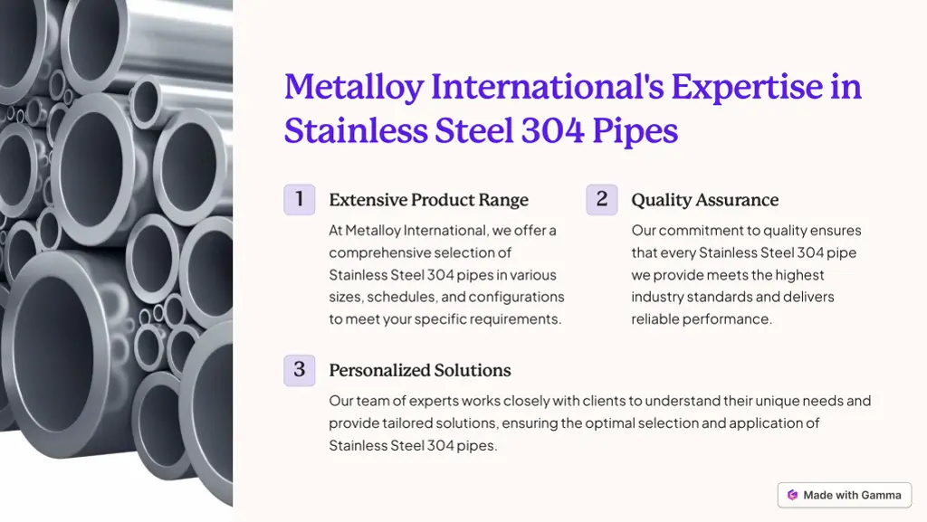 metalloy international s expertise in stainless