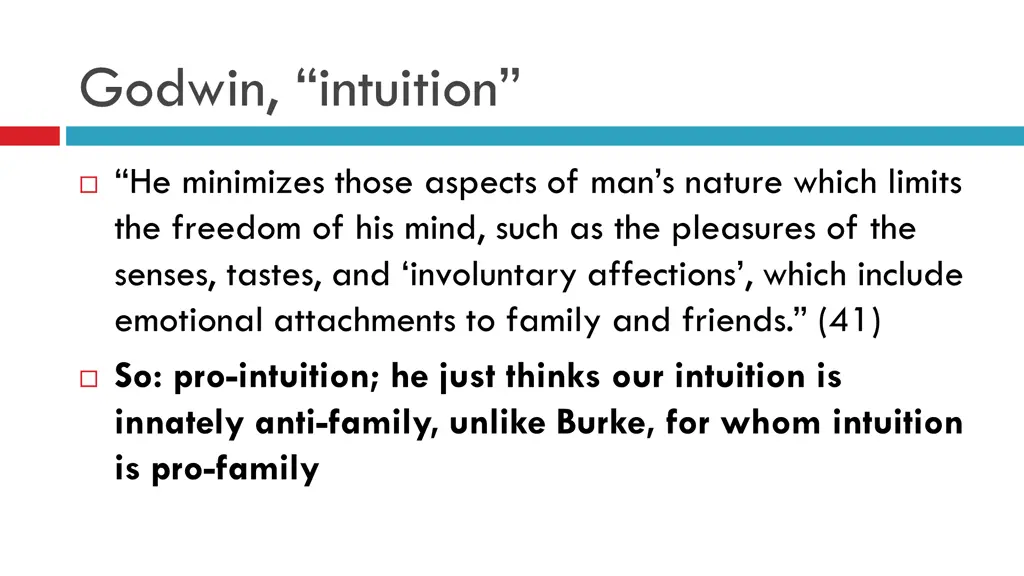 godwin intuition