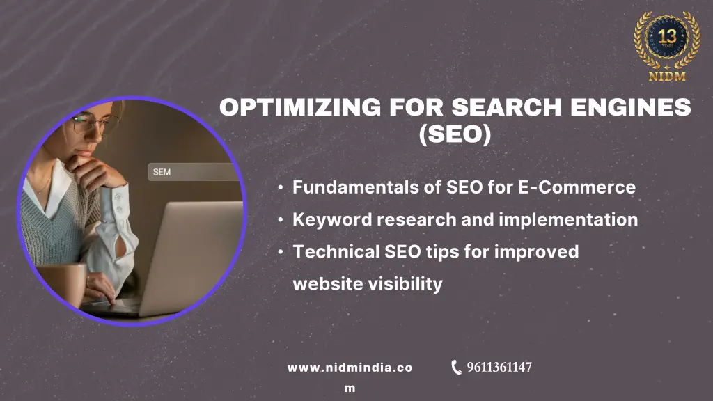 optimizing for search engines seo