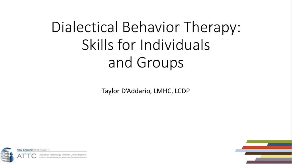 dialectical behavior therapy skills