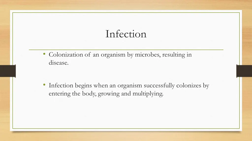 infection