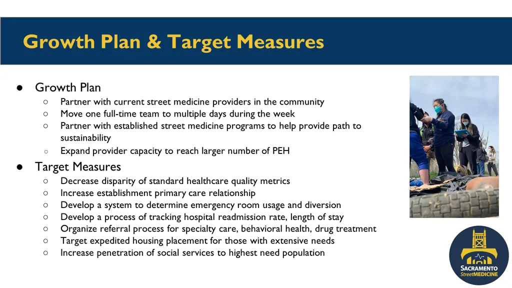 growth plan target measures