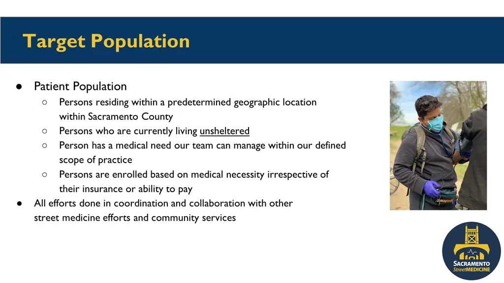 target population