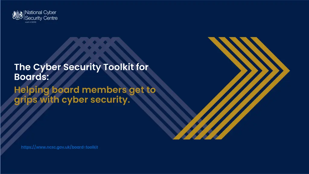 the cyber security toolkit for boards helping
