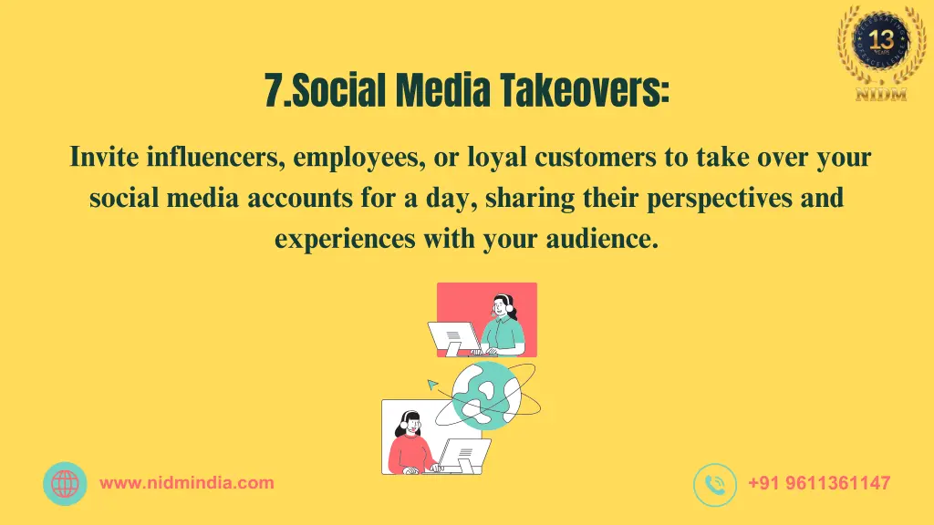 7 social media takeovers