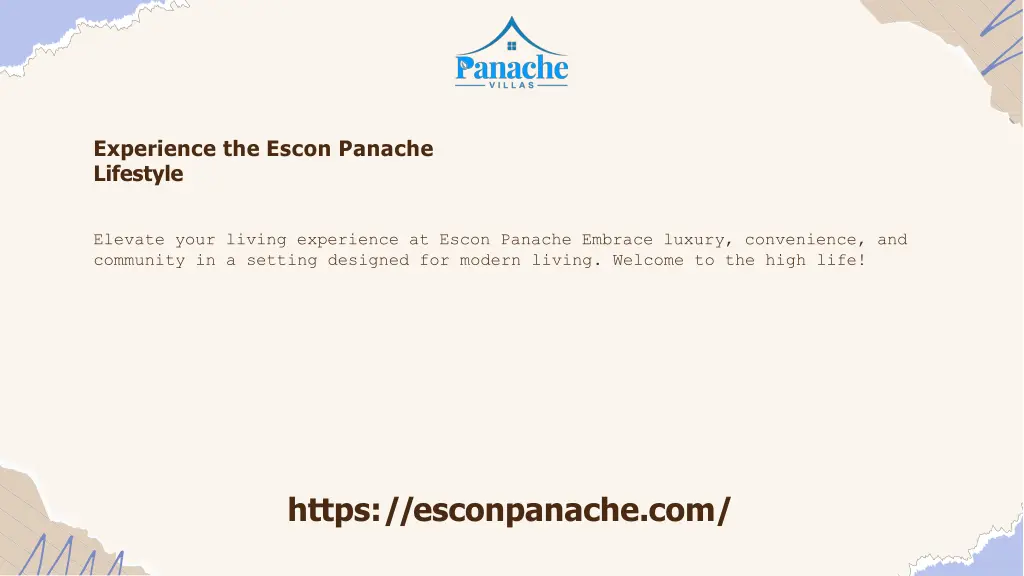 experience the escon panache lifestyle