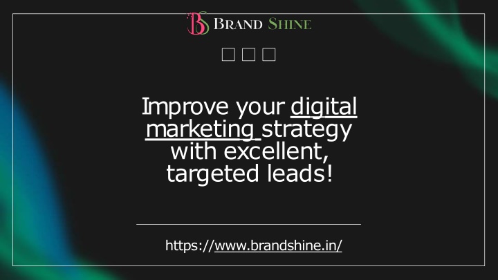 improve your digital marketing strategy with