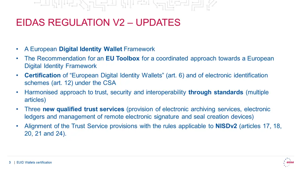 eidas regulation v2 updates