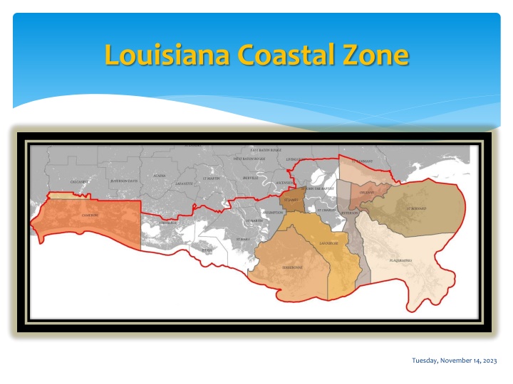 louisiana coastal zone