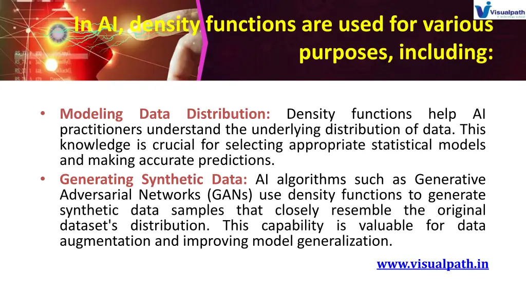 in ai density functions are used for various