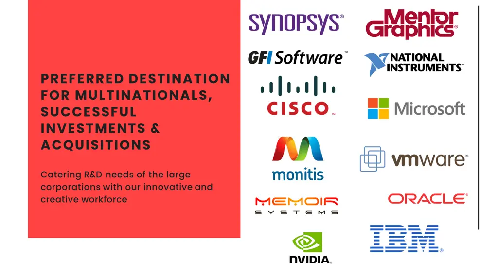 preferred destination for multinationals