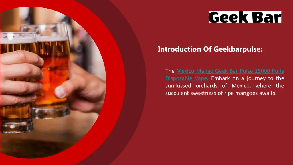 introduction of geekbarpulse