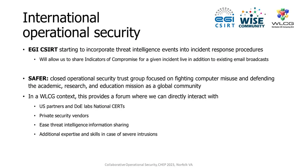 international operational security