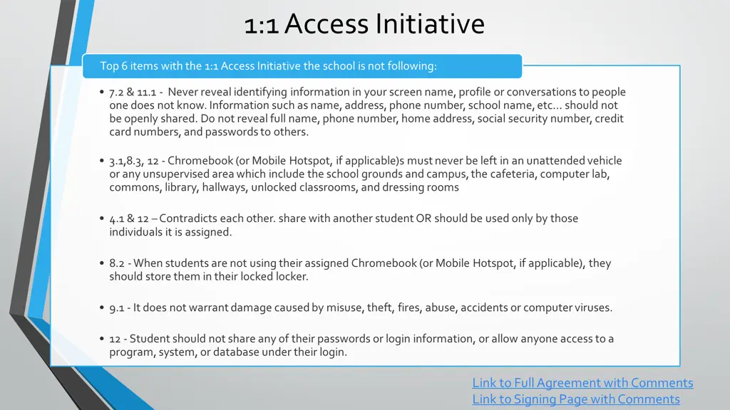 1 1 access initiative