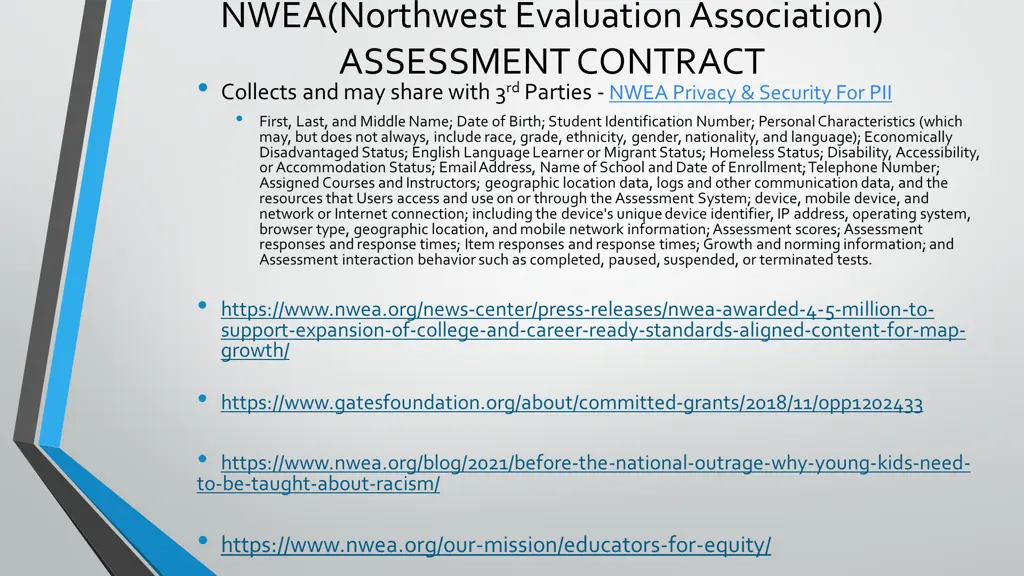 nwea northwest evaluation association assessment