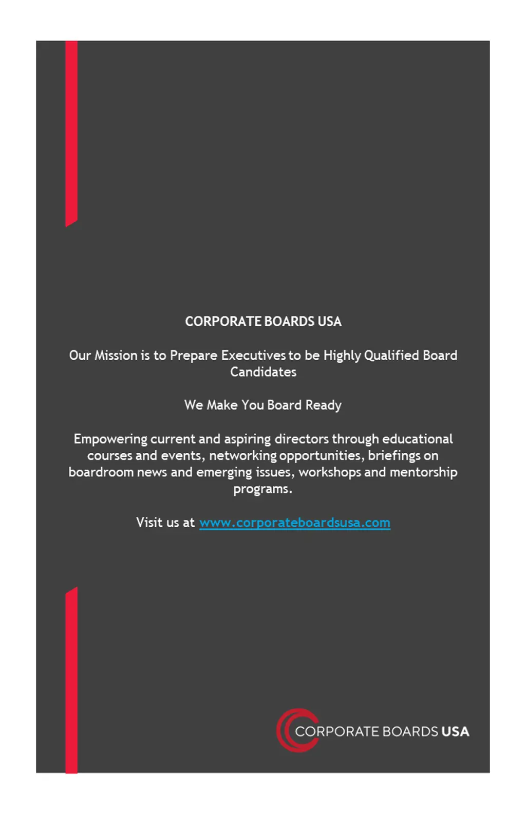 corporate boards usa