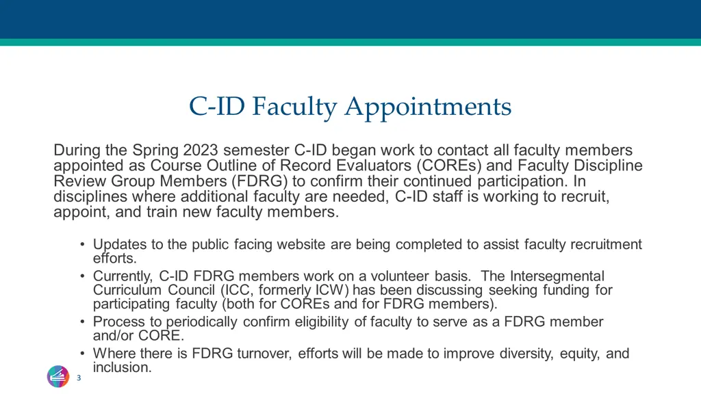 c id faculty appointments