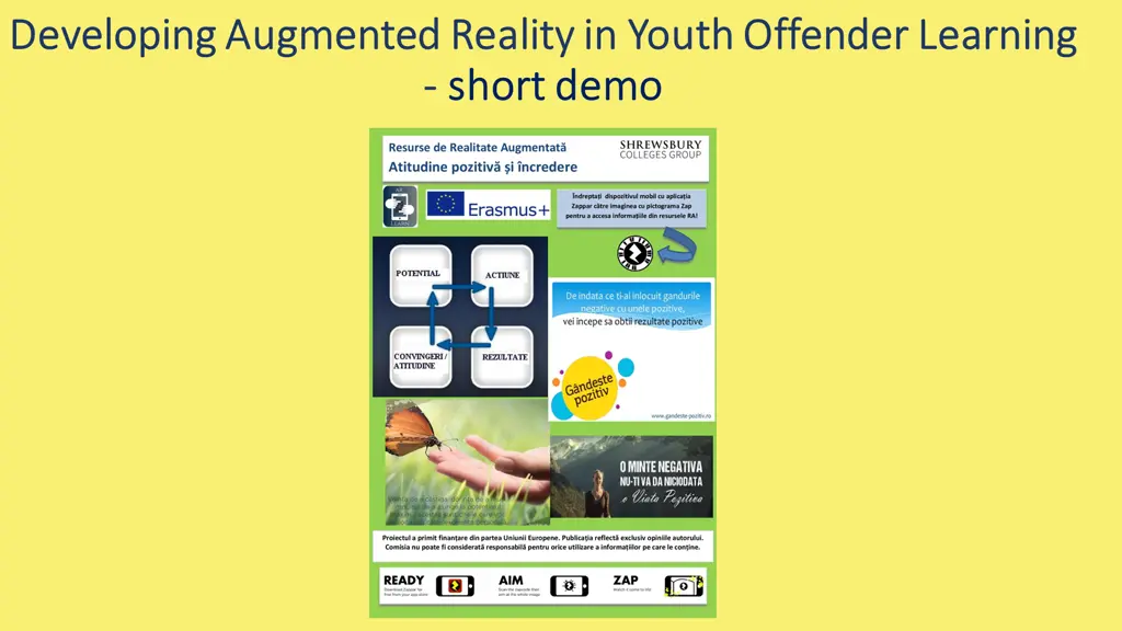 developing augmented reality in youth offender