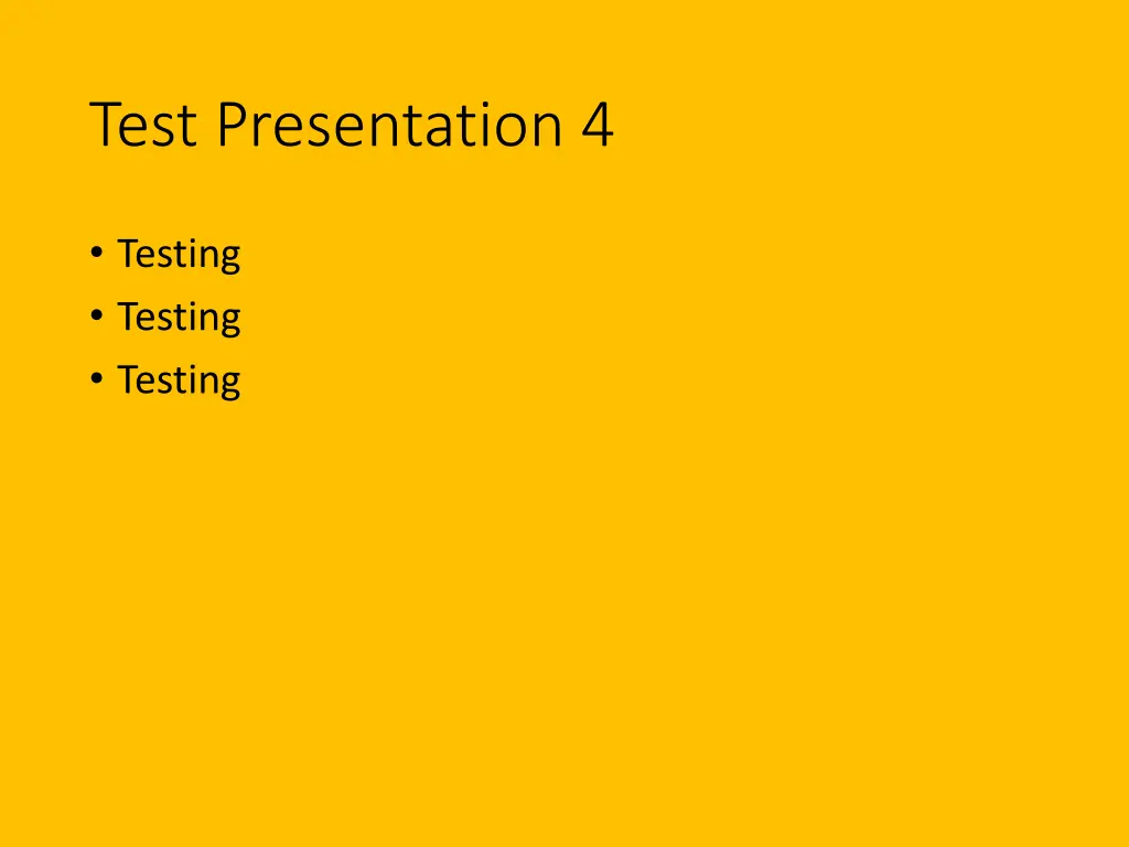 test presentation 4