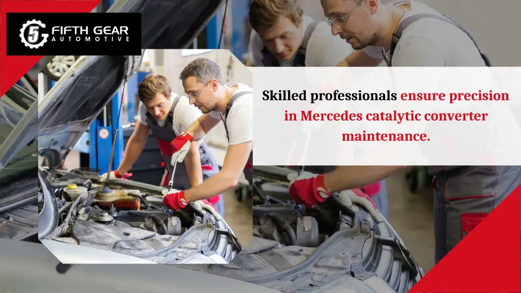 skilled professionals ensure precision