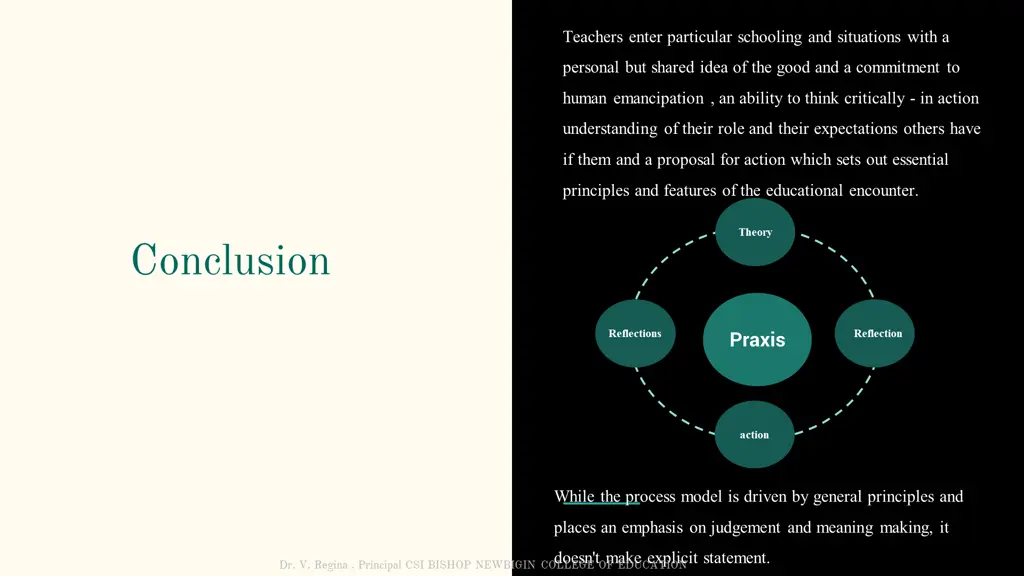 teachers enter particular schooling