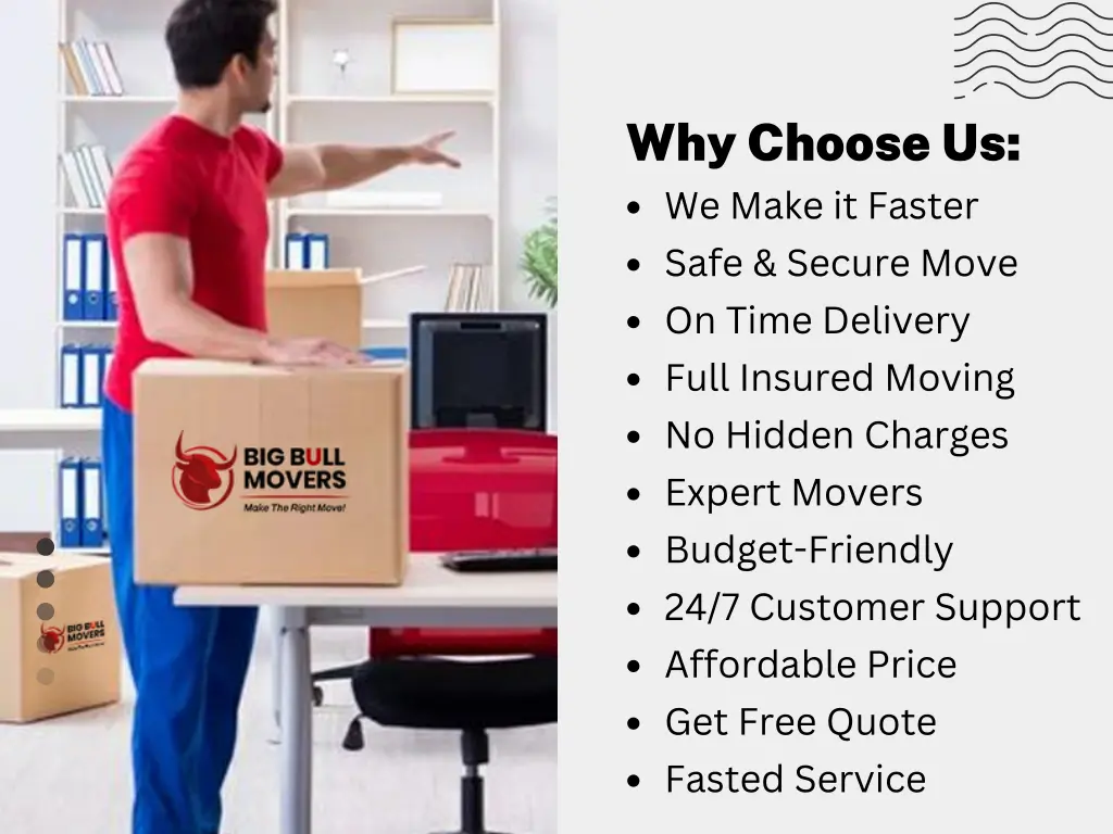 why choose us we make it faster safe secure move