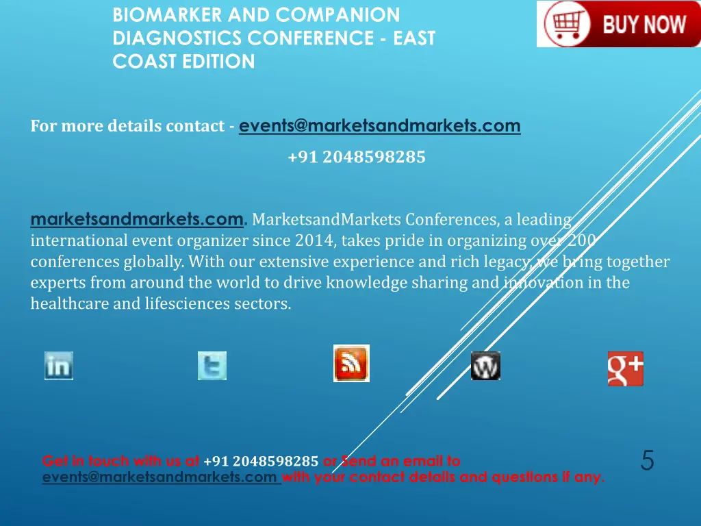 biomarker and companion diagnostics conference 1
