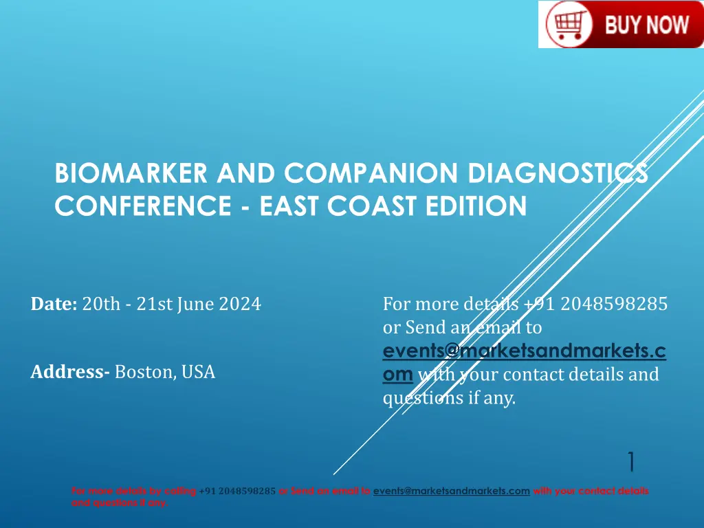 biomarker and companion diagnostics conference