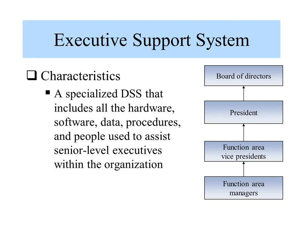 executive support system