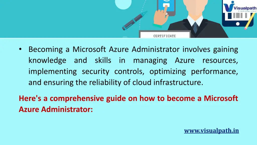 becoming a microsoft azure administrator involves