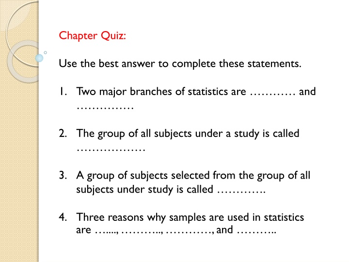 chapter quiz 1