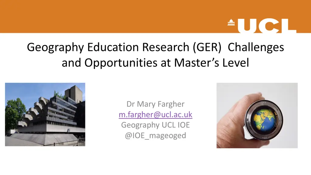 geography education research ger challenges