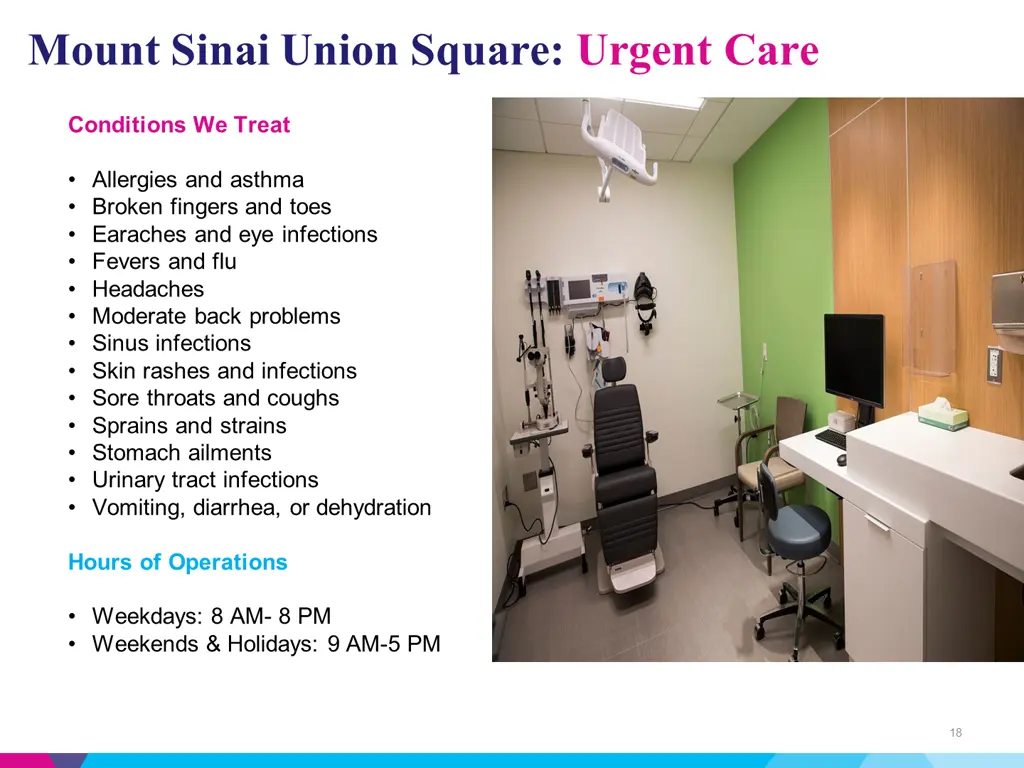 mount sinai union square urgent care