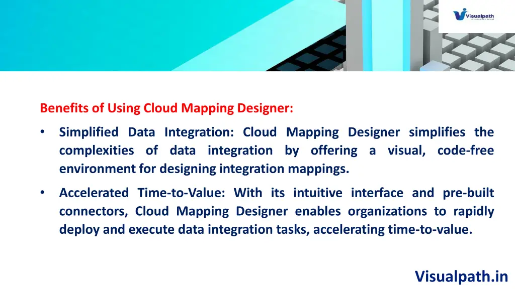 benefits of using cloud mapping designer