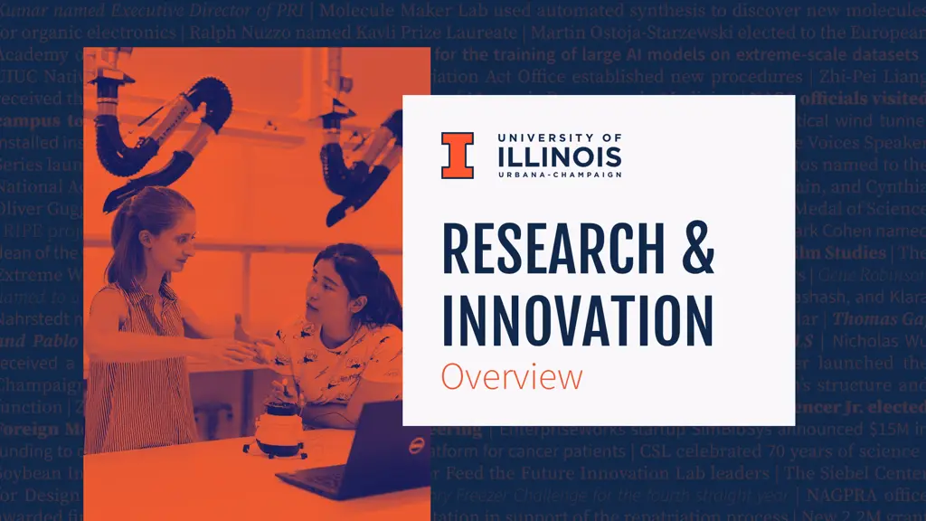 research innovation overview